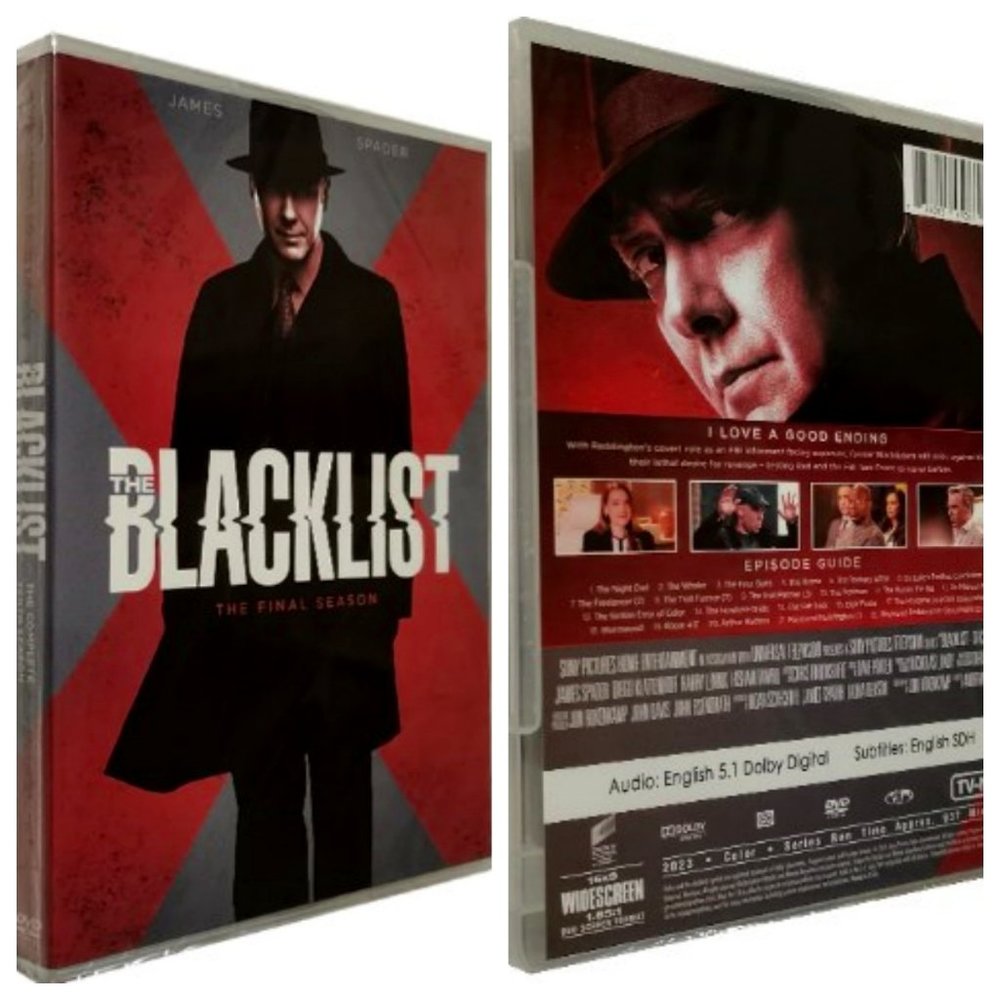 The Blacklist Season 10 DVD 5 discs New & Sealed Region 1